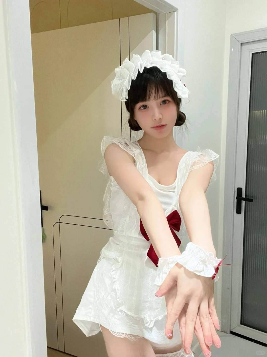 纯欲女仆装🆘 约会直接杀疯了