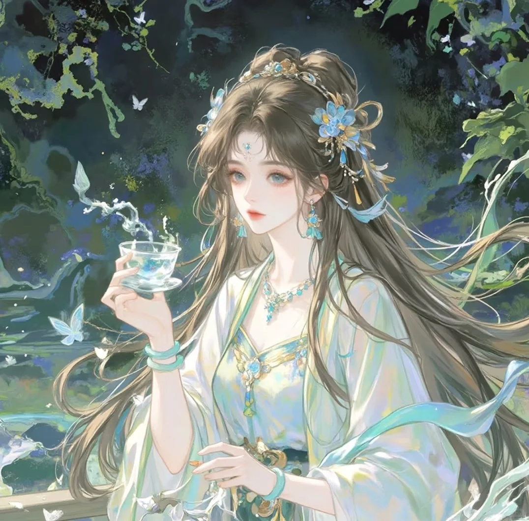 真的好仙～古风女孩壁纸～
