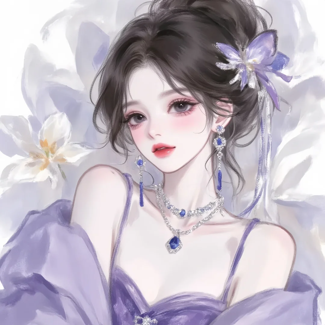 女生头像║紫色系列✨️