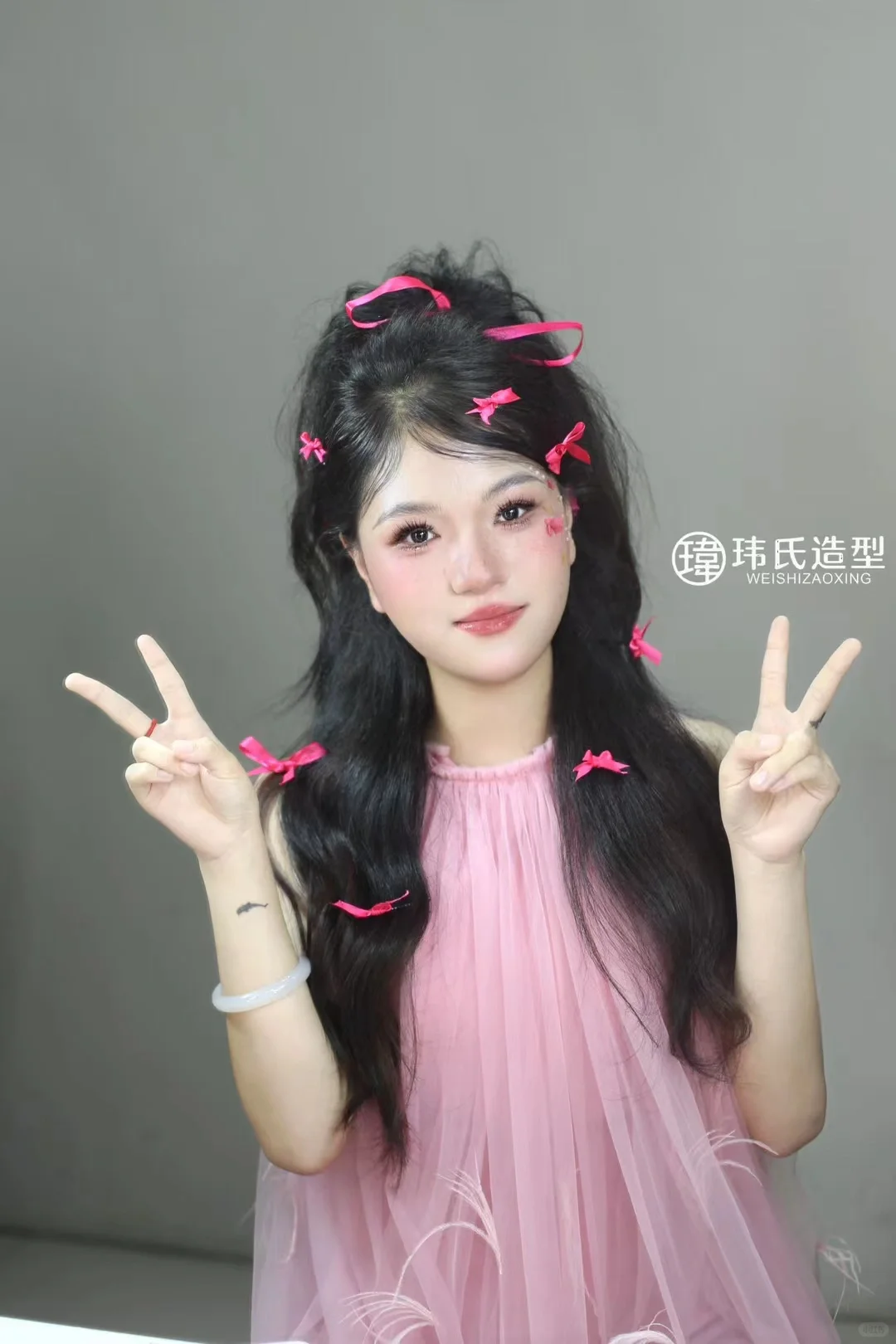 晨袍妆造！
