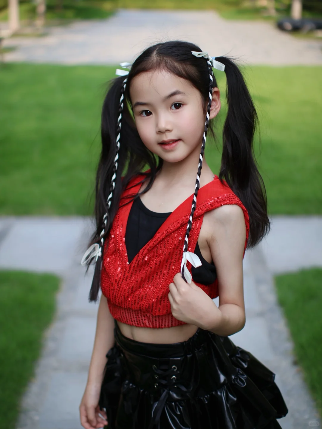 不只是甜妹，她可是有腹肌的街舞美少女🕶️
