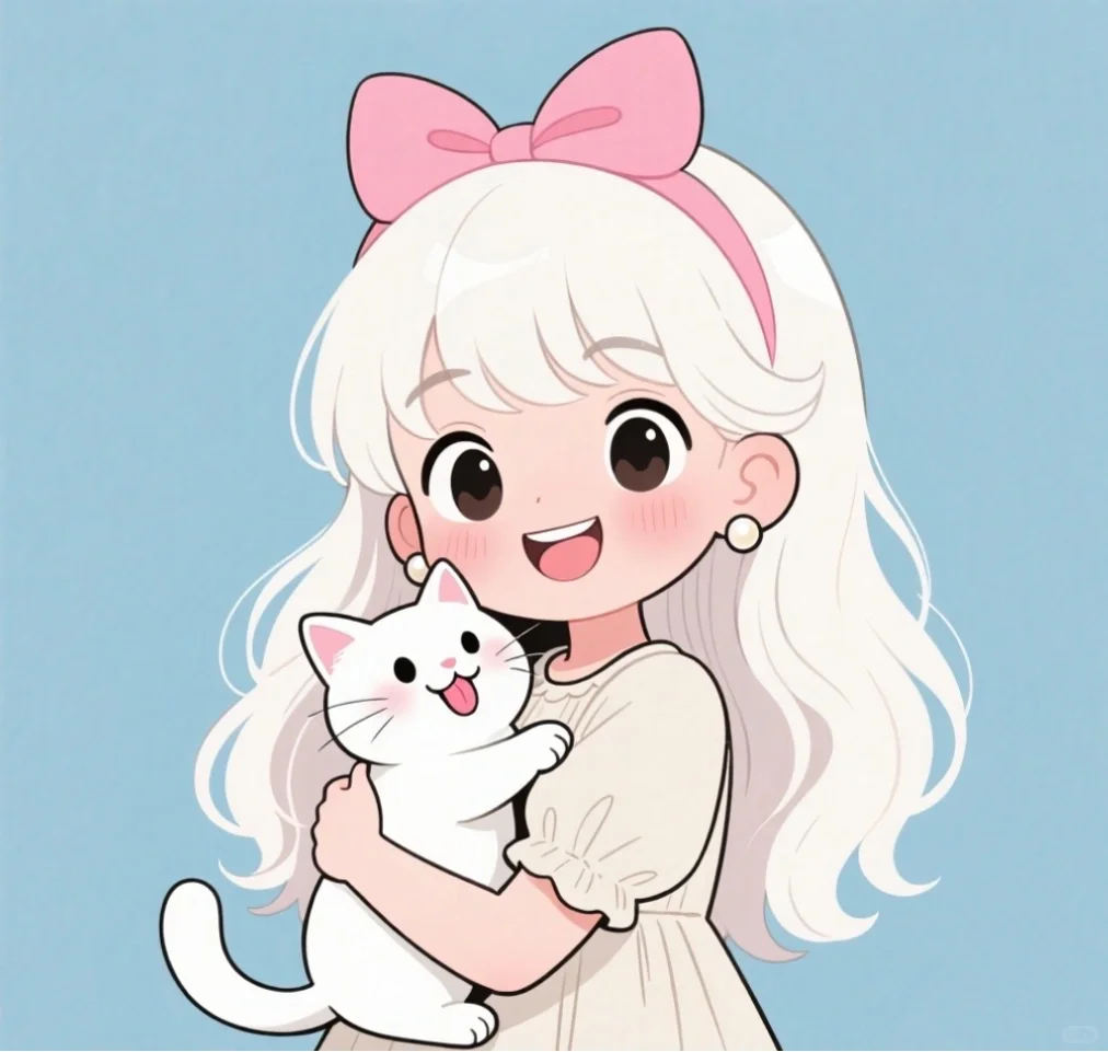 萌系猫咪与可爱小天使👼
