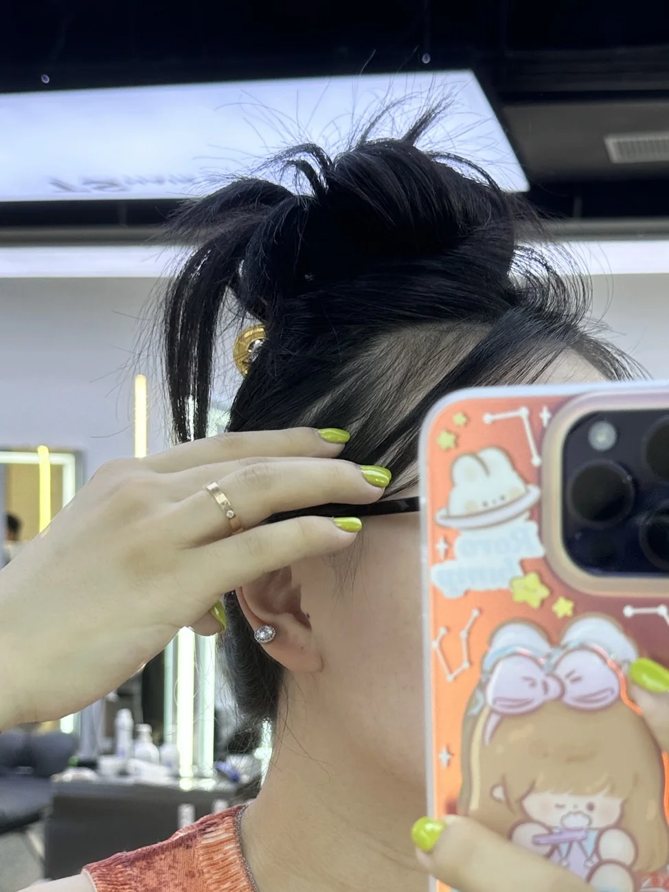 撩发更撩人，老公你也很为我着迷吧😘