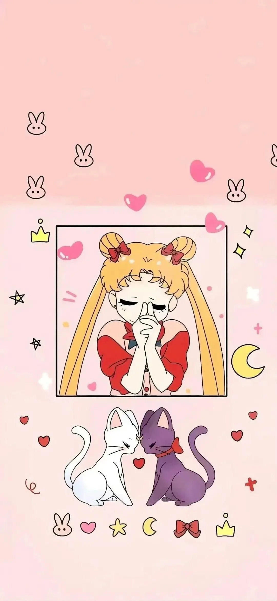 美少女战士绝美壁纸，代表月亮消灭你