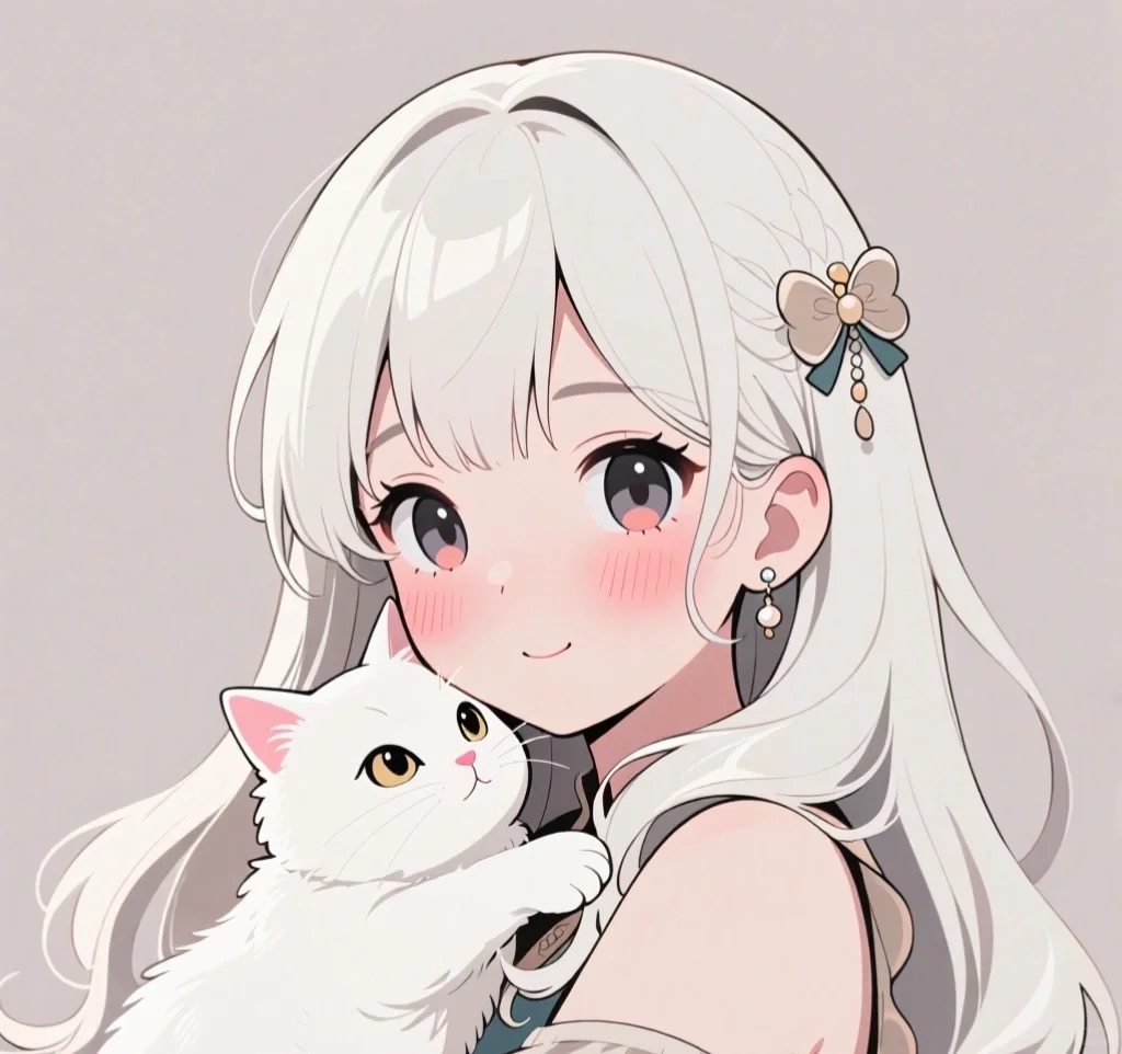 萌系猫咪与可爱小天使👼