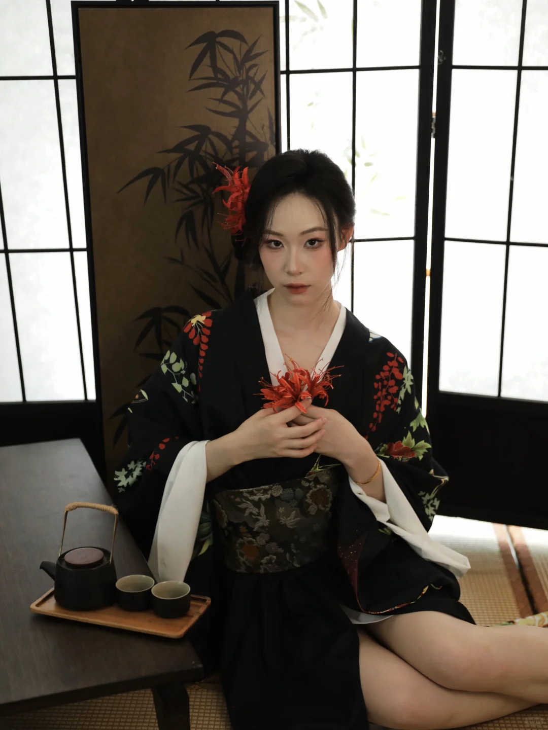 天生的尤物从不欲擒故纵🥀黑道千金写真