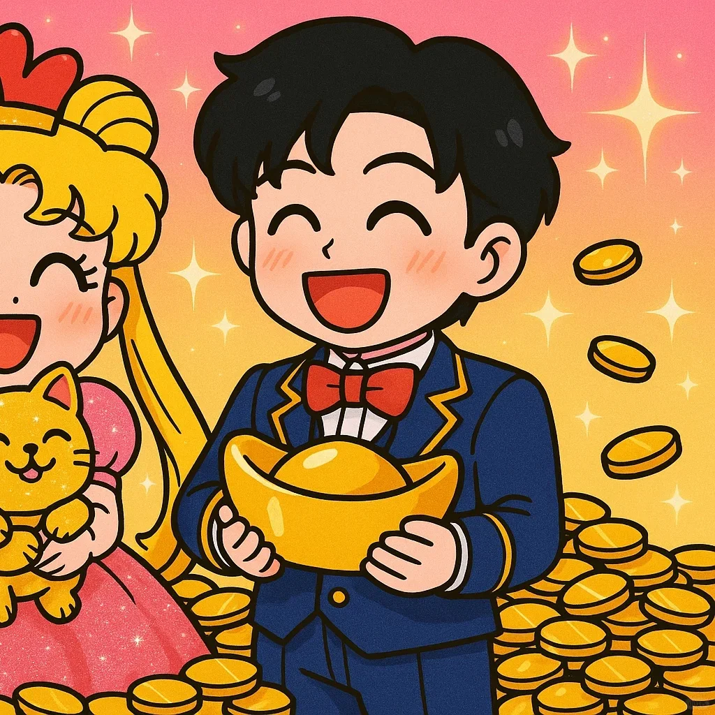 金光闪闪情侣头像