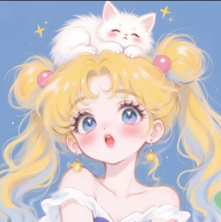 美少女战士头像｜女生头像｜日常可爱