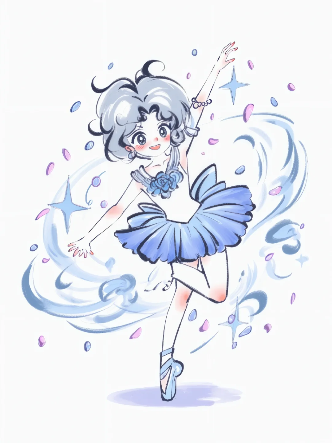✨美战粉粉芭蕾风，谁看了不心动💖