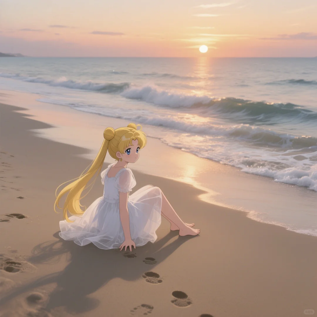 海的那边，是自由哒！美少女战士头像