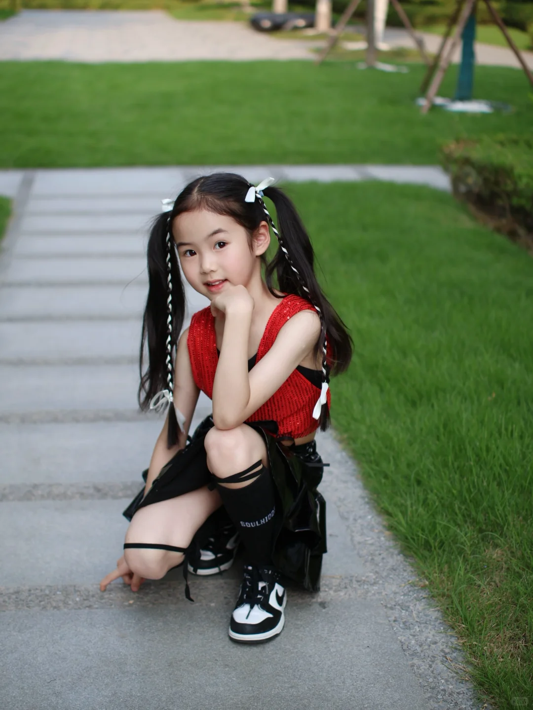 不只是甜妹，她可是有腹肌的街舞美少女🕶️