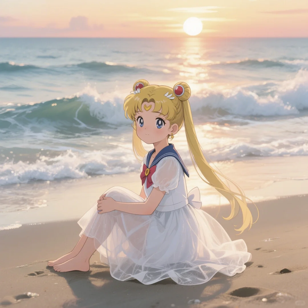 海的那边，是自由哒！美少女战士头像