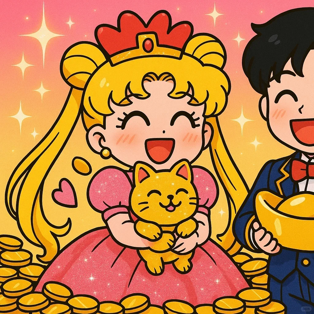 金光闪闪情侣头像