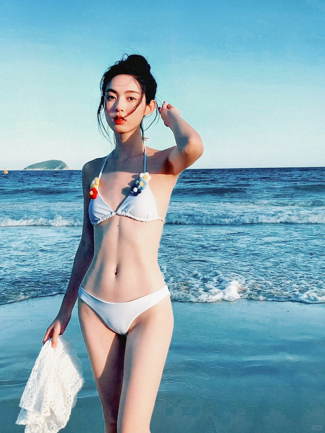 三亚海岛度假｜沙滩泳装比基尼拍摄太美了