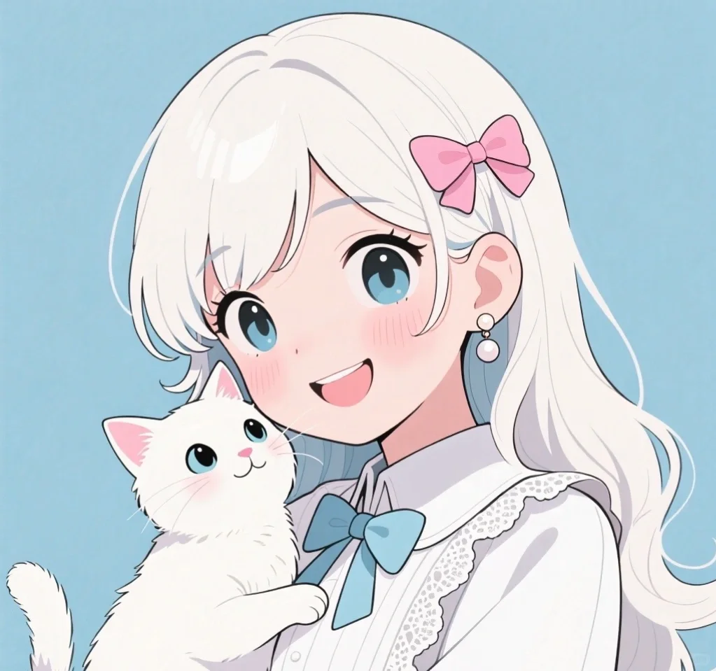萌系猫咪与可爱小天使👼