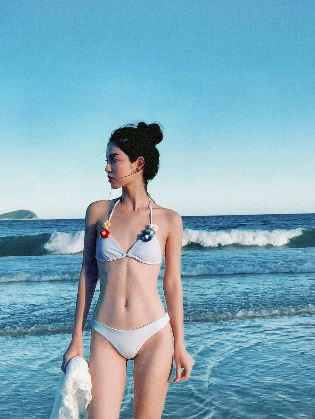 三亚海岛度假｜沙滩泳装比基尼拍摄太美了