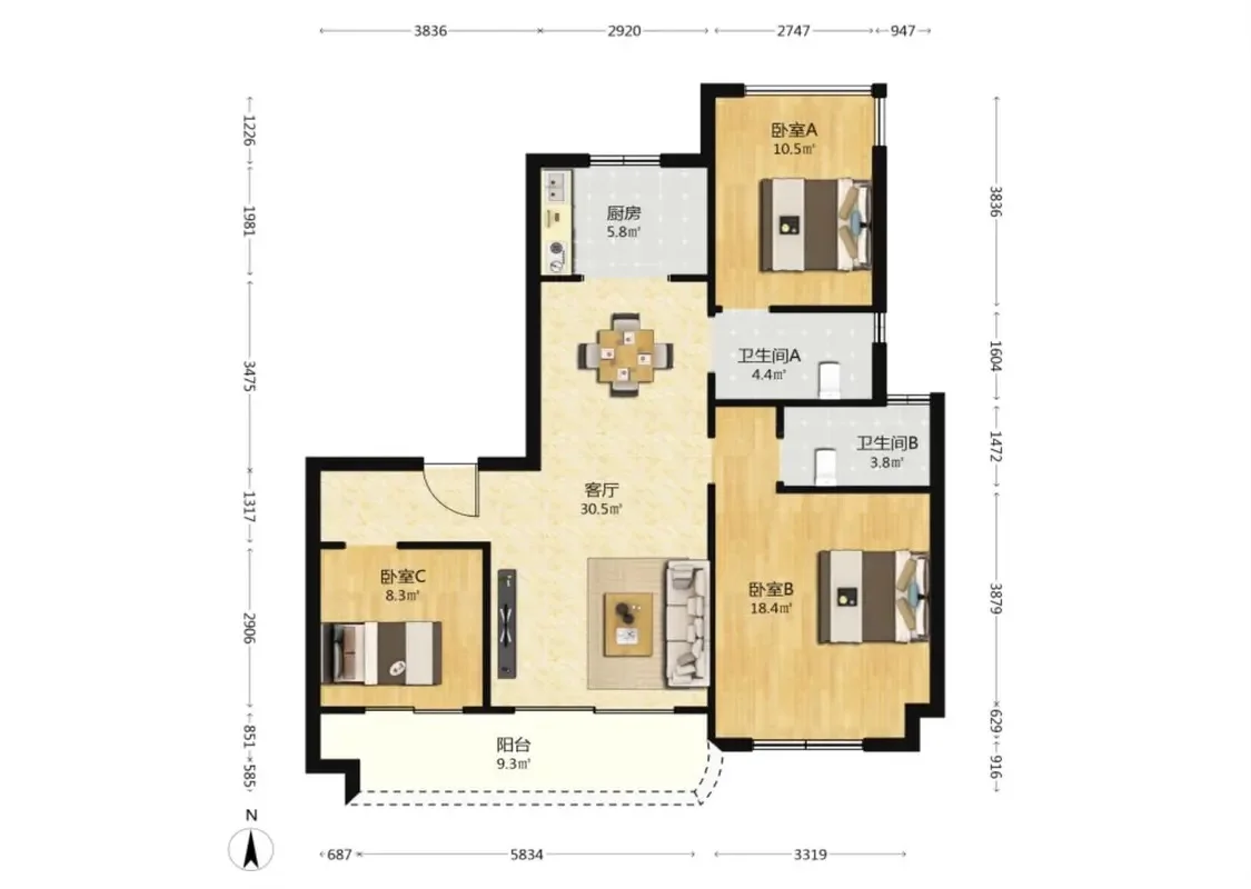 这种户型你住过吗？