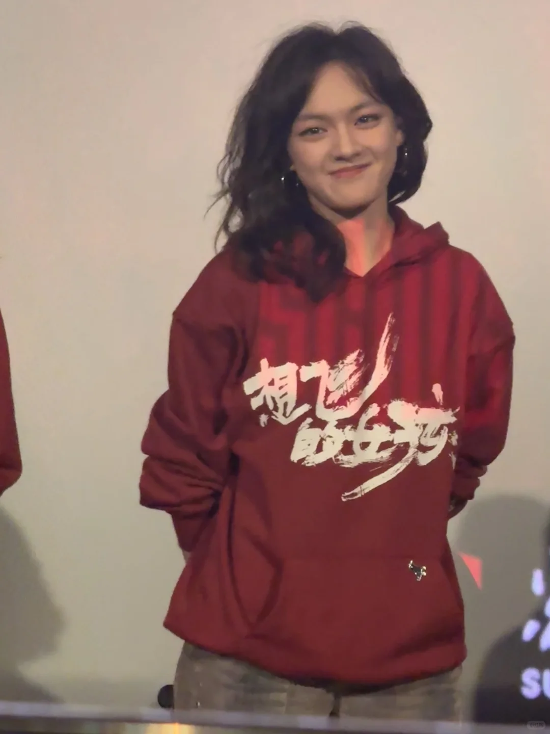 文淇朝我抛媚眼了