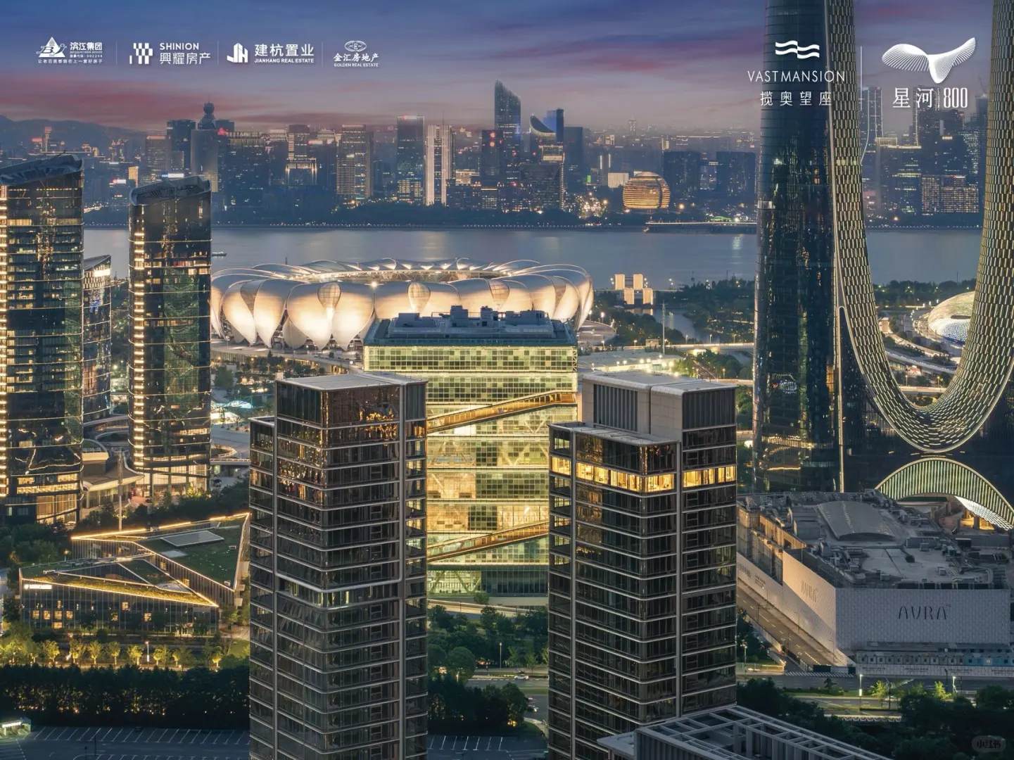 杭州豪宅销售实录｜从亿元江景到奥体800㎡