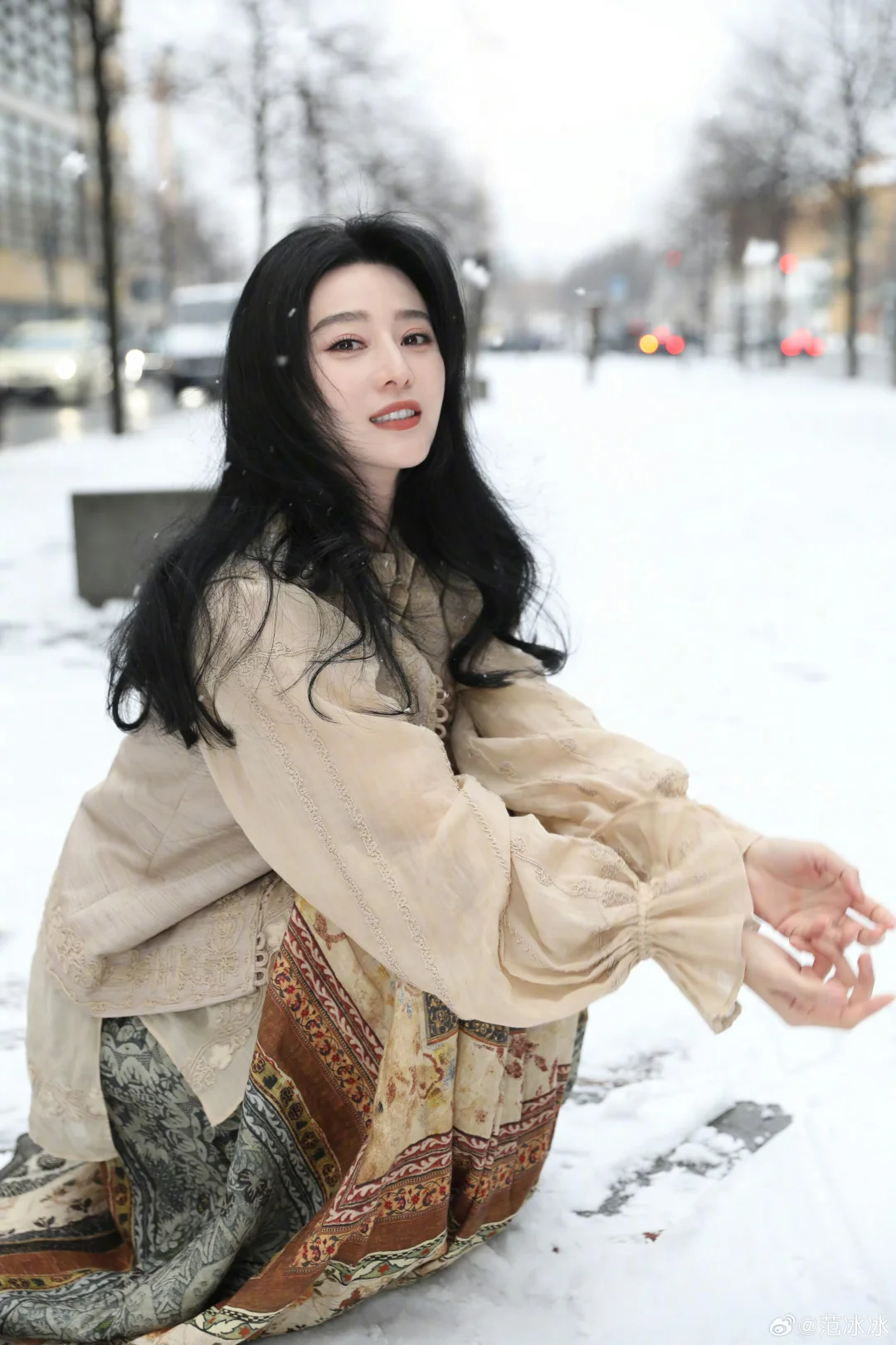 双眼皮模板｜女娲毕设 范冰冰“狐狸眼”