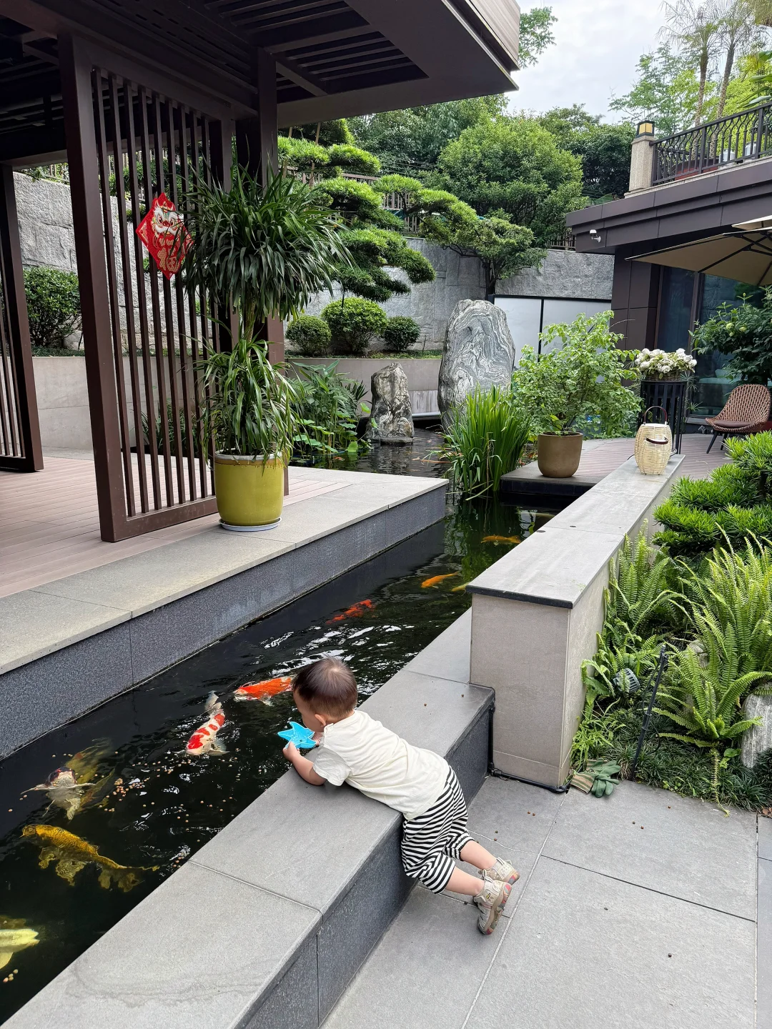 庭院深深 春色浓浓