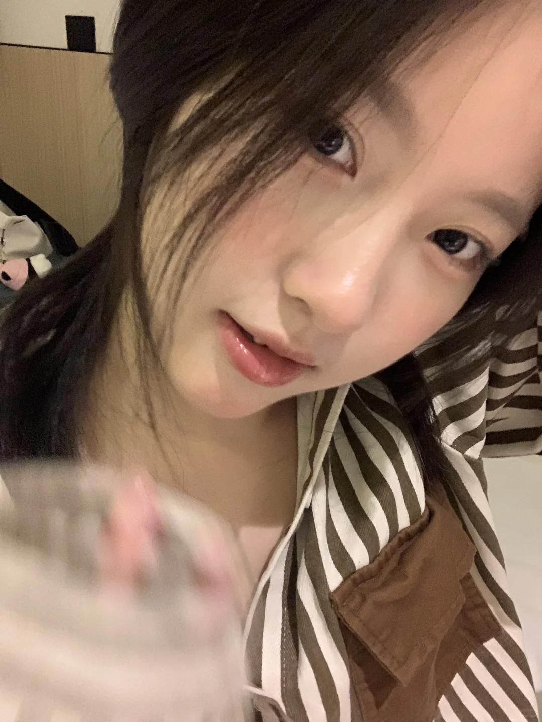 宝宝 你的嘴好软 我可以亲一下吗