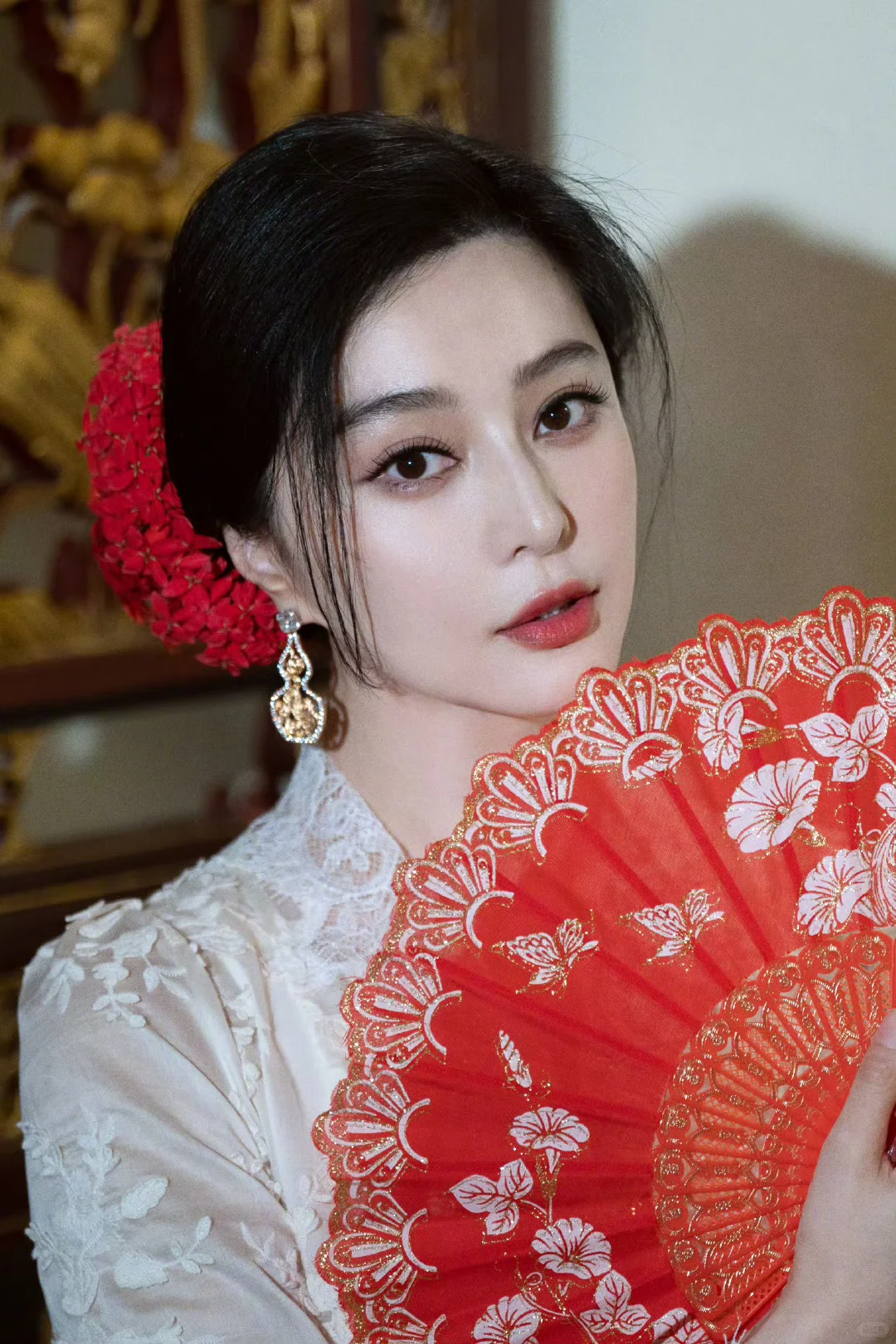 双眼皮模板｜女娲毕设 范冰冰“狐狸眼”
