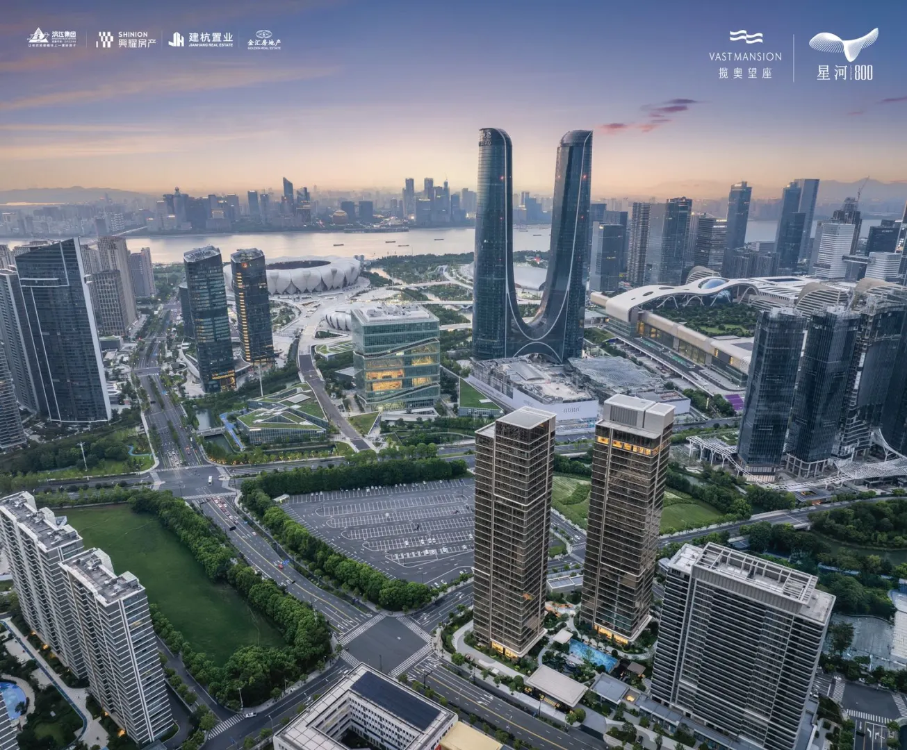 杭州豪宅销售实录｜从亿元江景到奥体800㎡