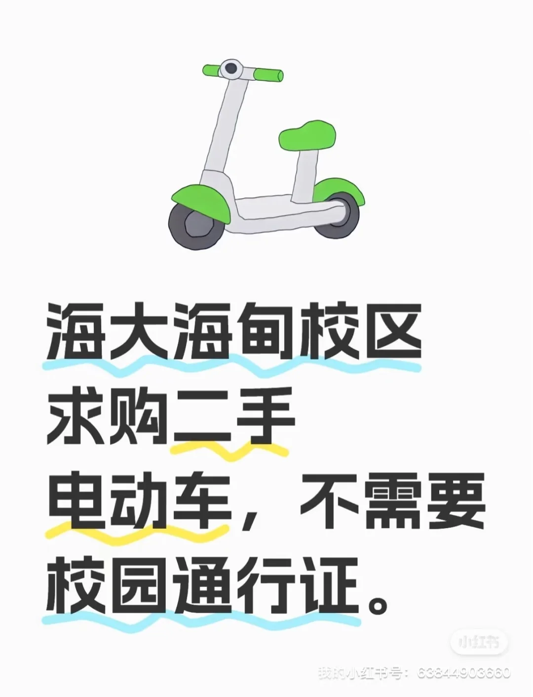 海南大学二手电动车