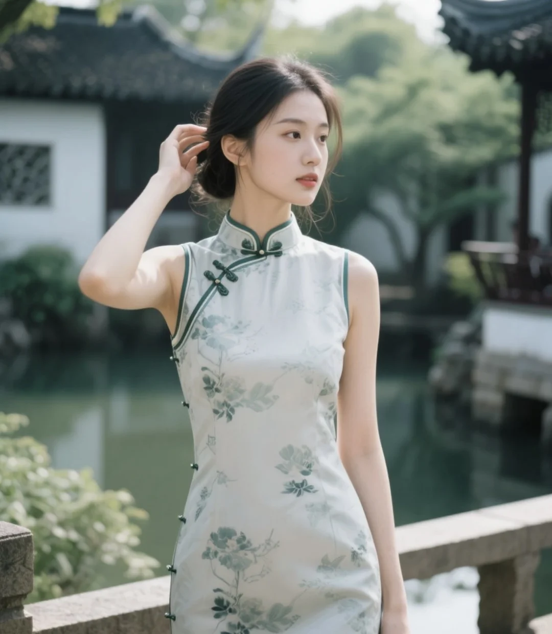 存一些旗袍拍照姿势，快来学！