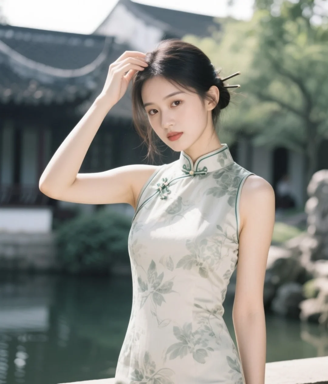 存一些旗袍拍照姿势，快来学！