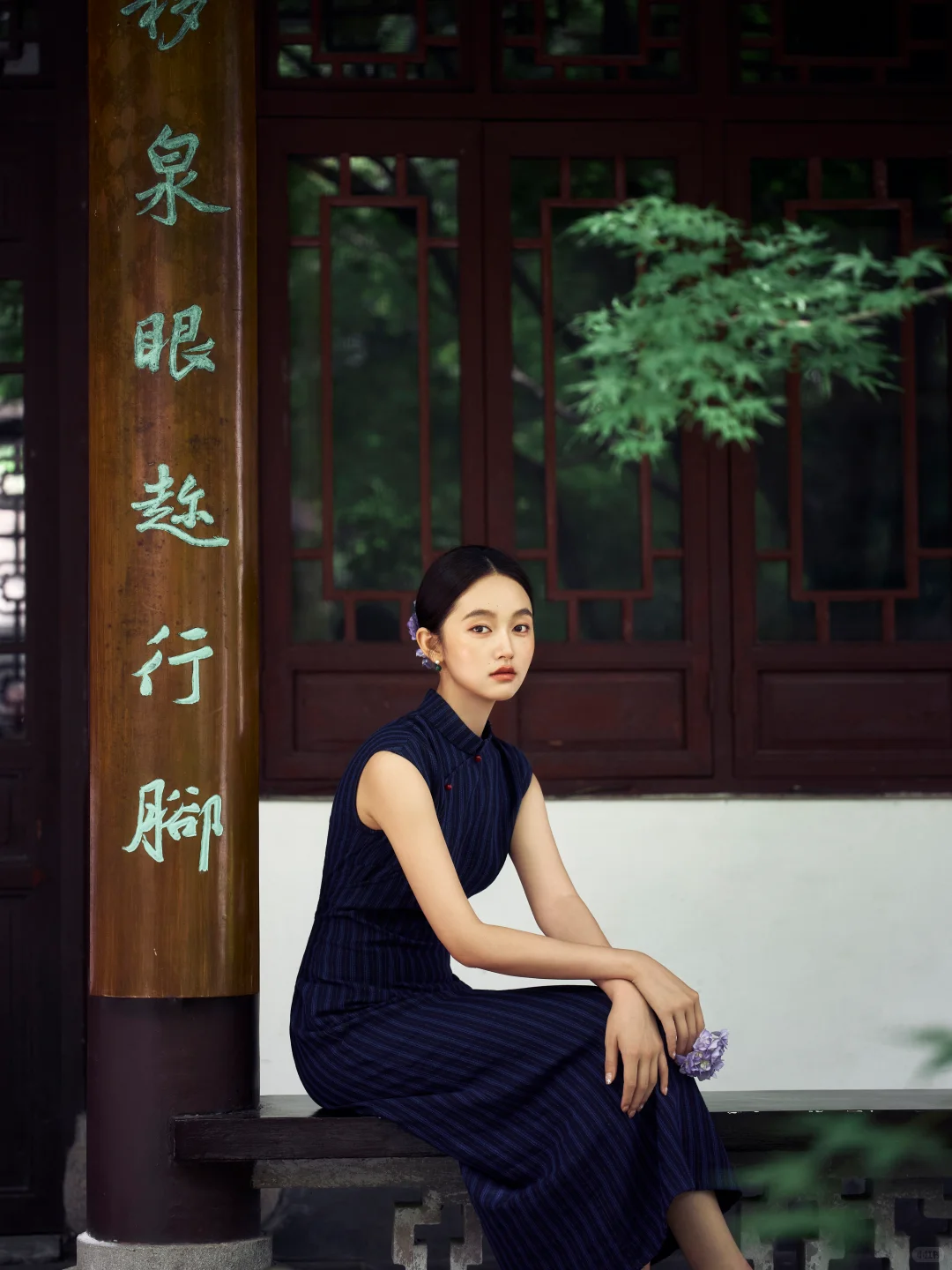 曳绿垂眸，风动声色｜独属于国人的东方韵味