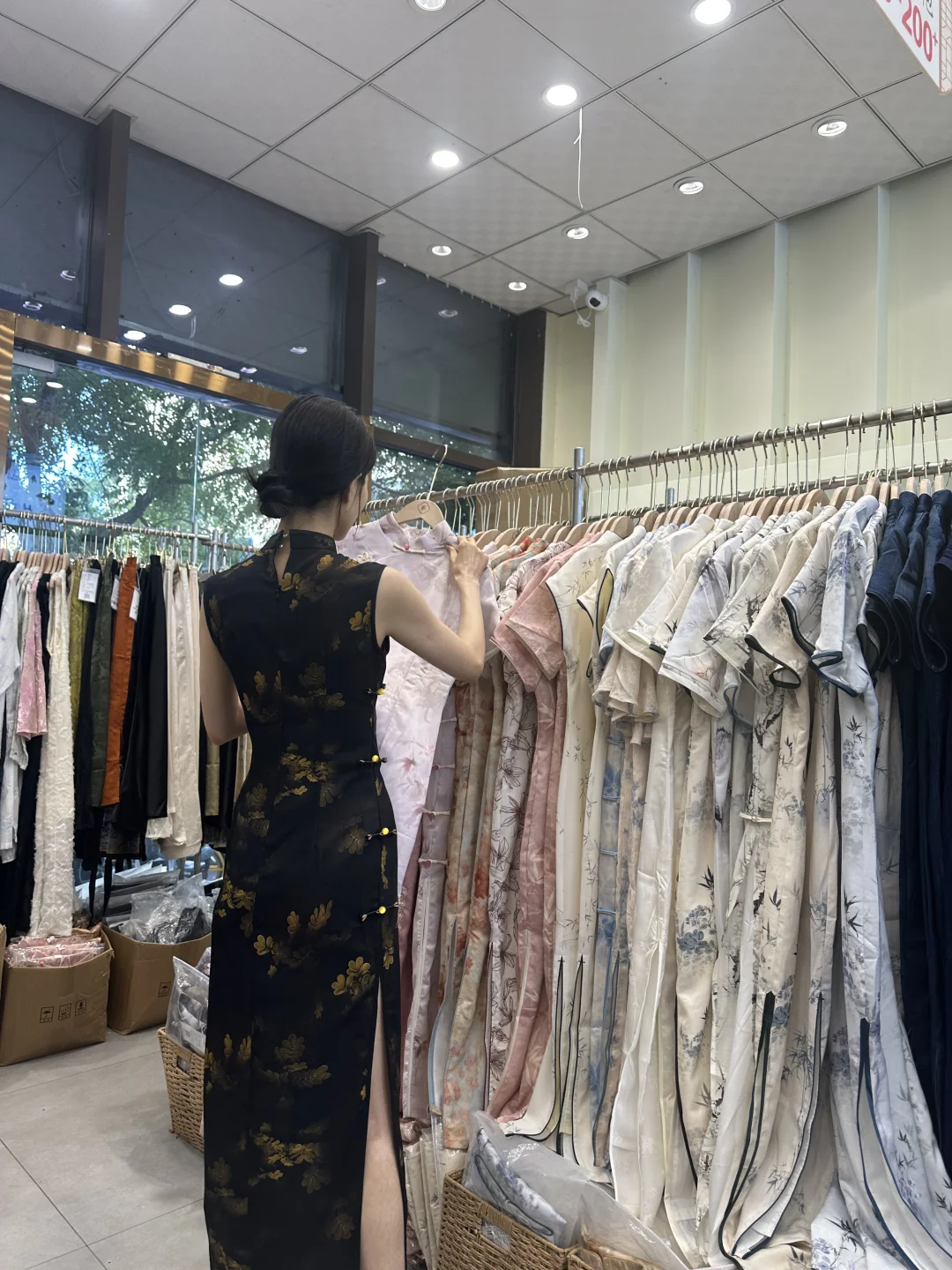 打卡西安旗袍店