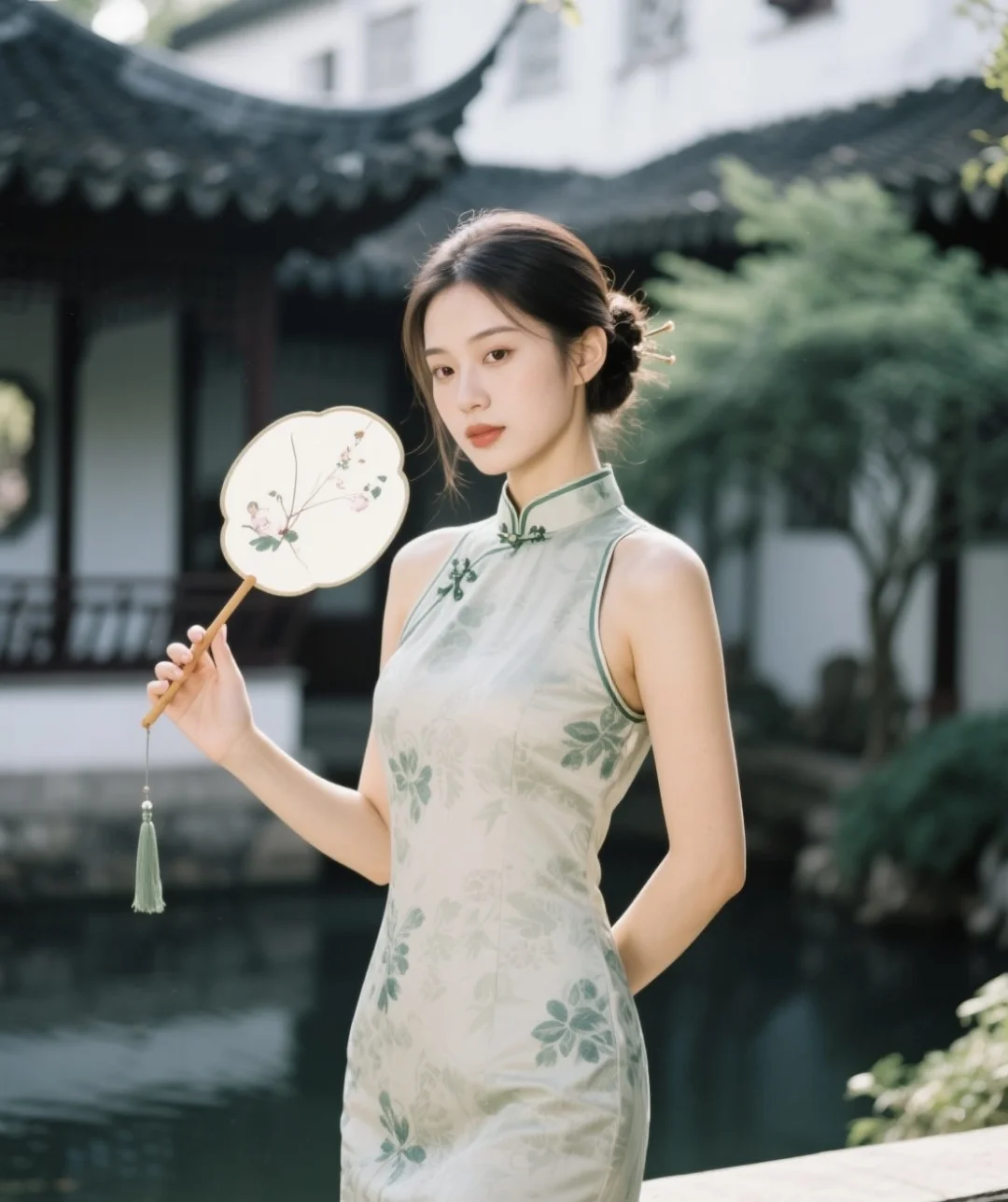 存一些旗袍拍照姿势，快来学！