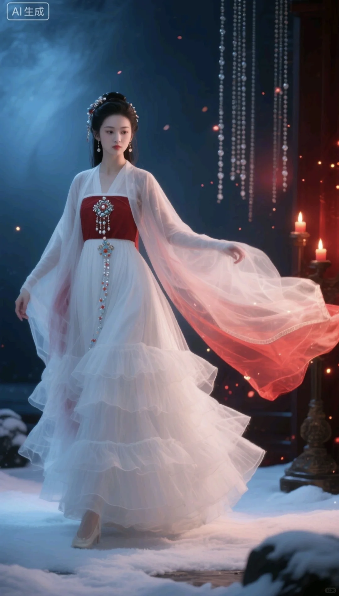 唯美古风小仙女