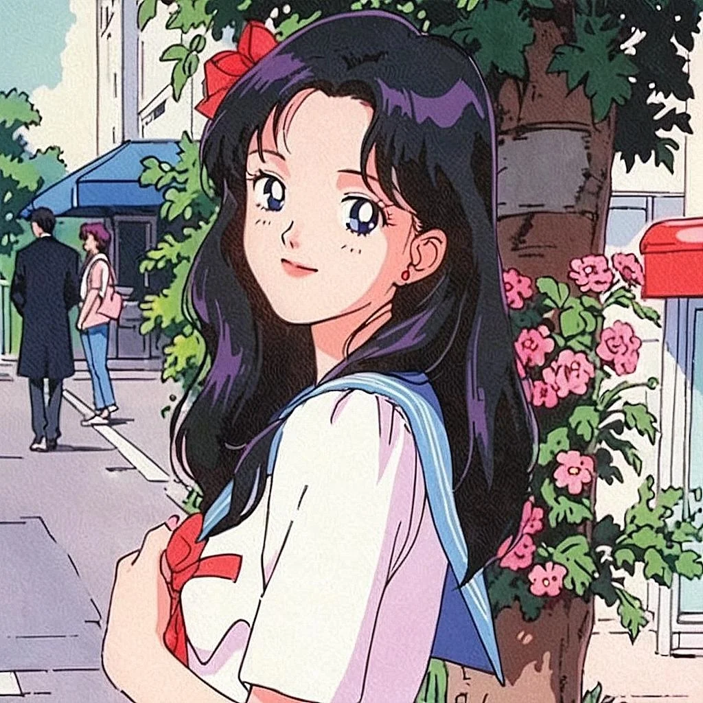 旧漫头像｜活力女头 明媚女孩