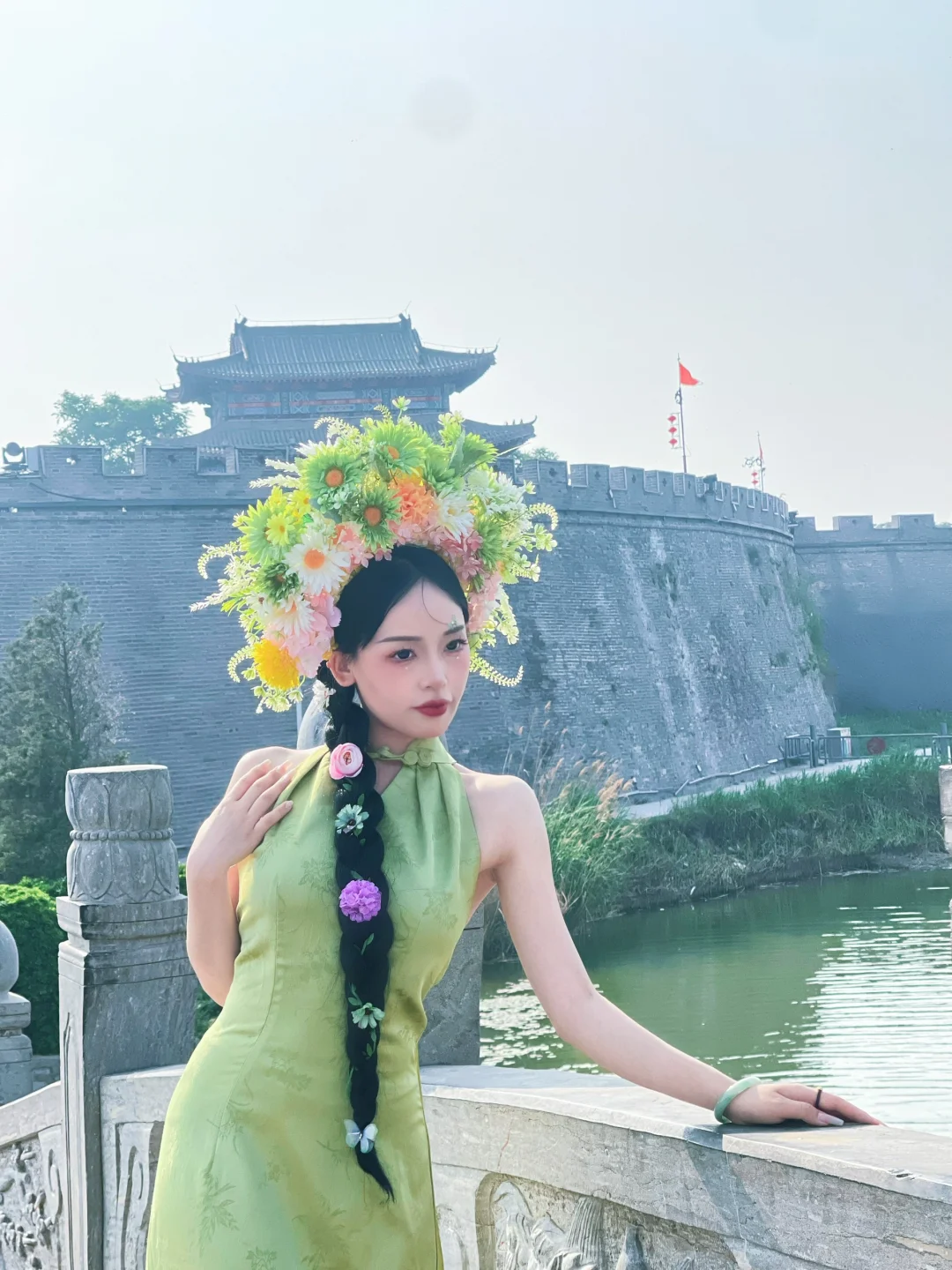 在邯郸！！浅浅簪花一下～