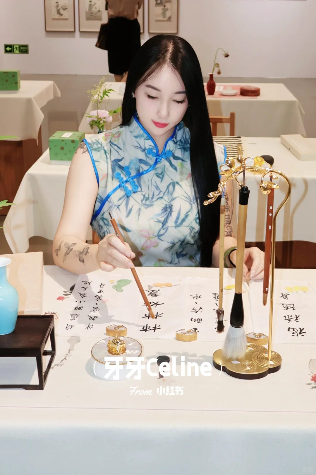 30+姐姐新中式旗袍OOTD 喜欢第七张