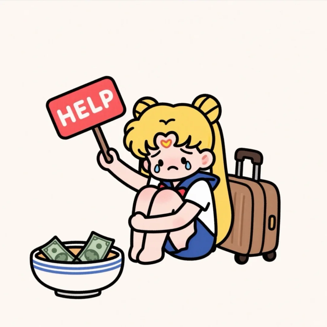 头像_表情包_美少女战士_月野兔_help