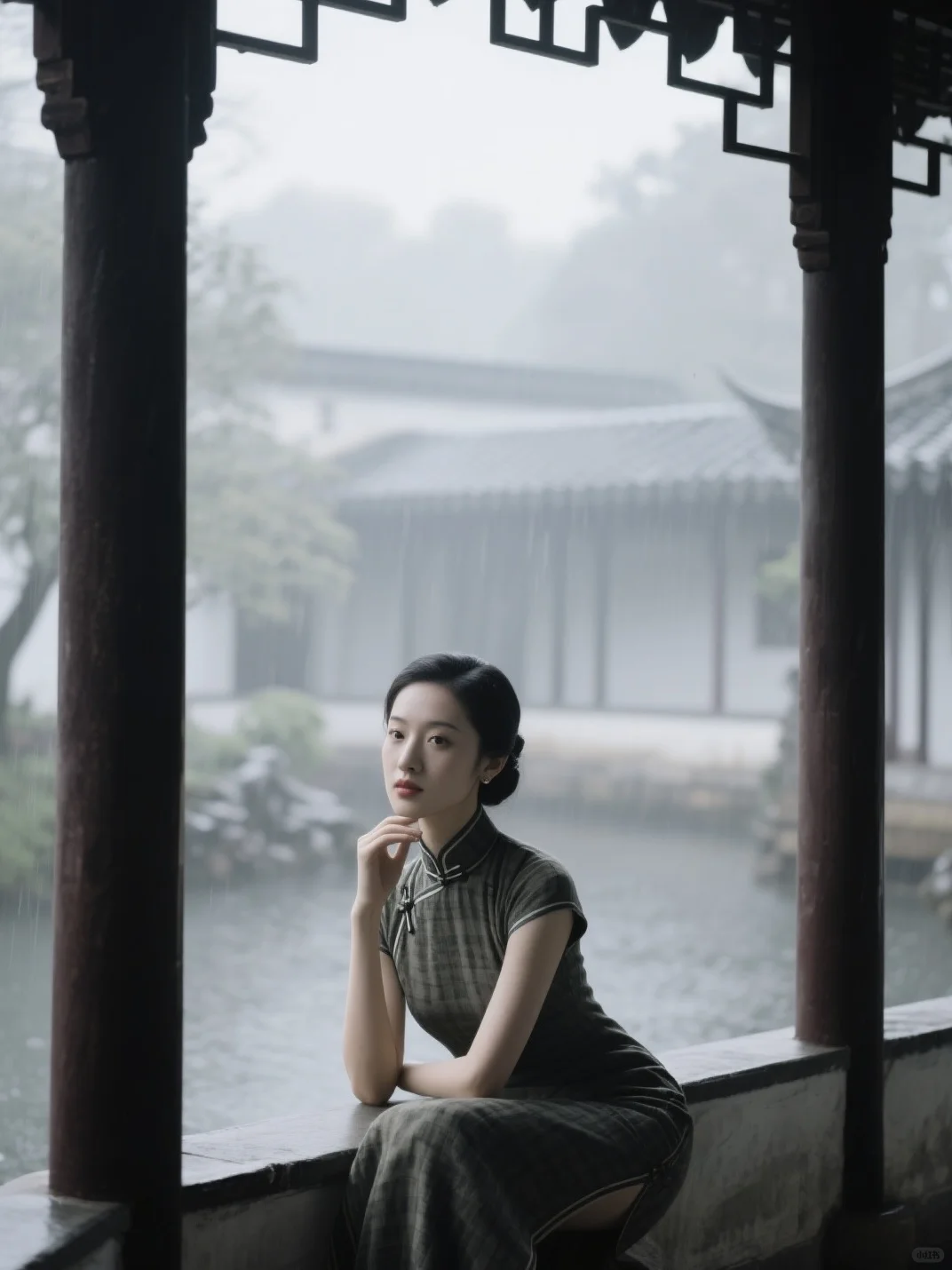 存一些旗袍拍照姿势📸，快来学！