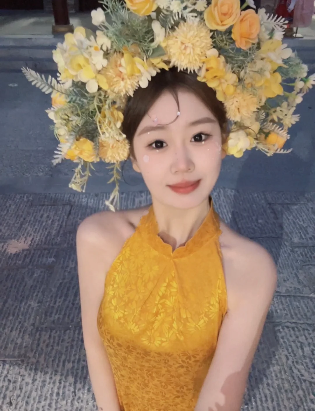 “今生簪花 世世漂亮”