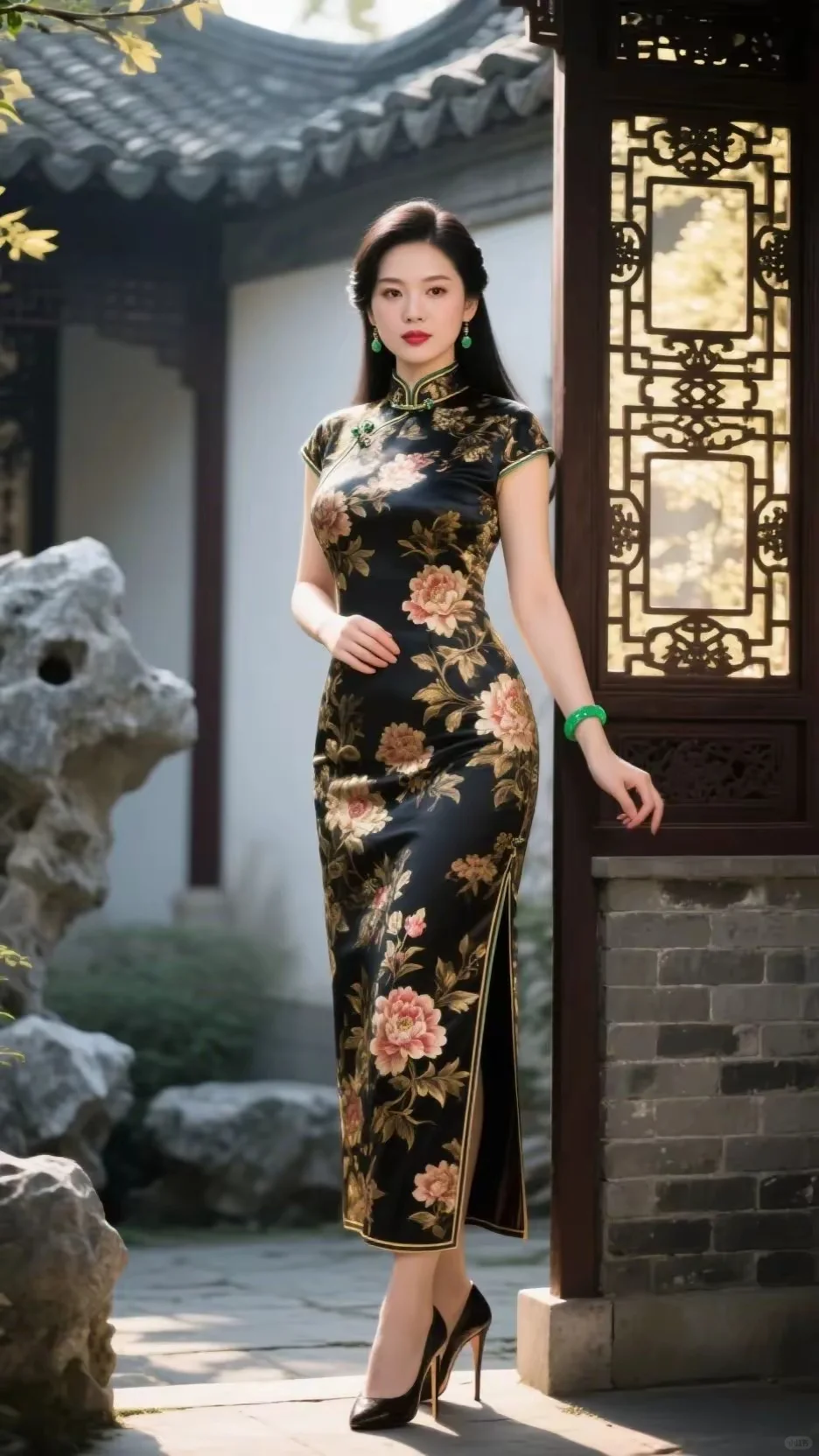 中国旗袍风，东方之韵，尽显古韵流芳