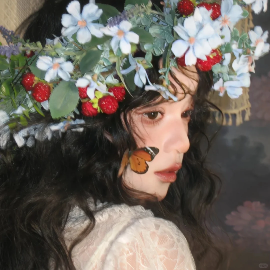𝙒𝙚𝘾𝙝𝙖𝙩女头//油画女