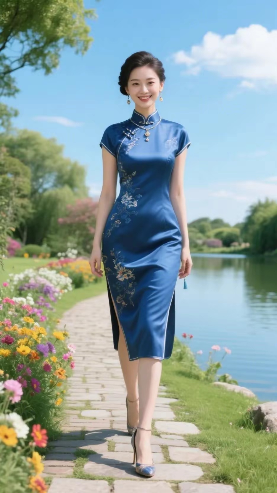 中国旗袍风，东方之韵，尽显古韵流芳