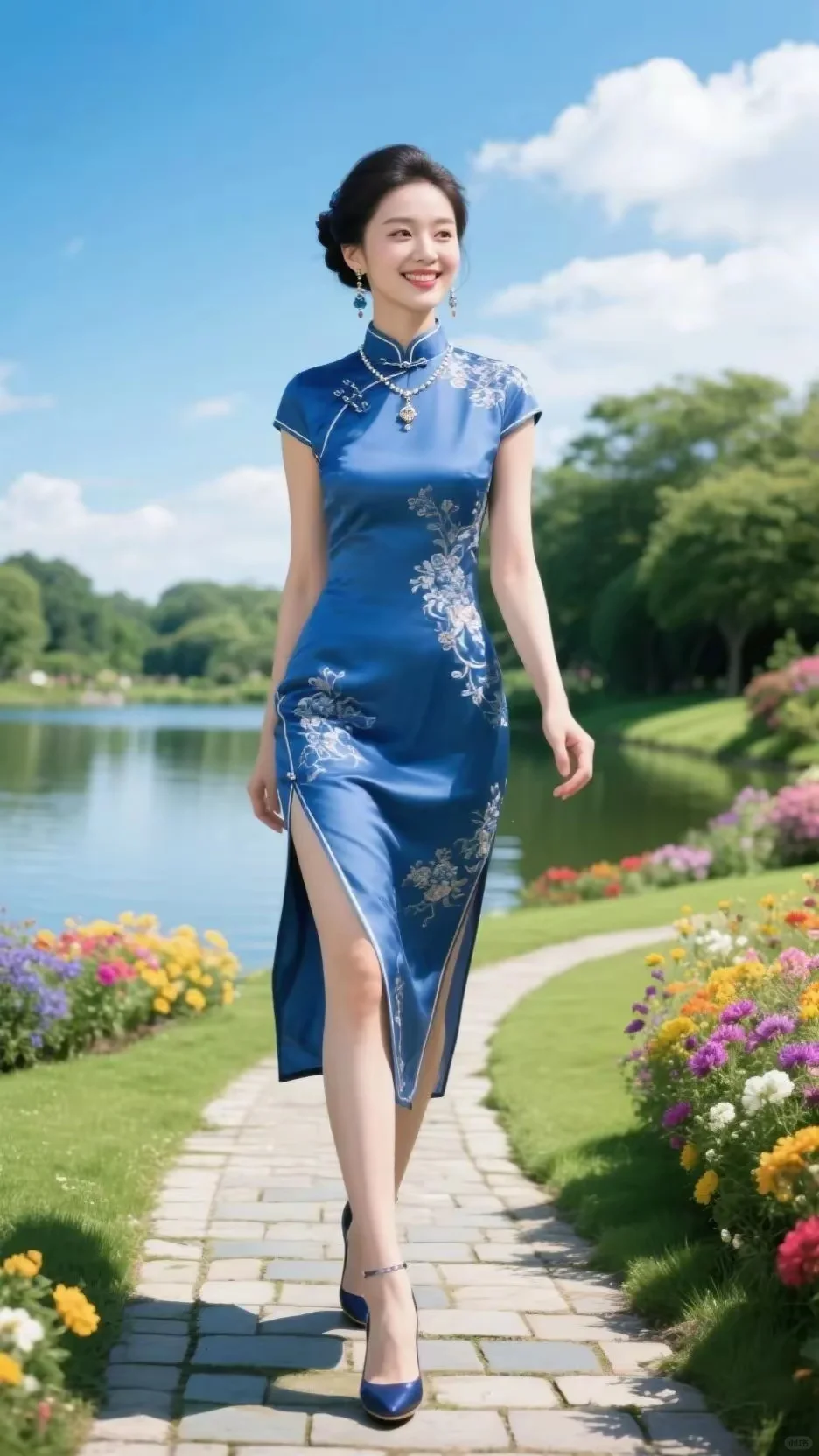 中国旗袍风，东方之韵，尽显古韵流芳