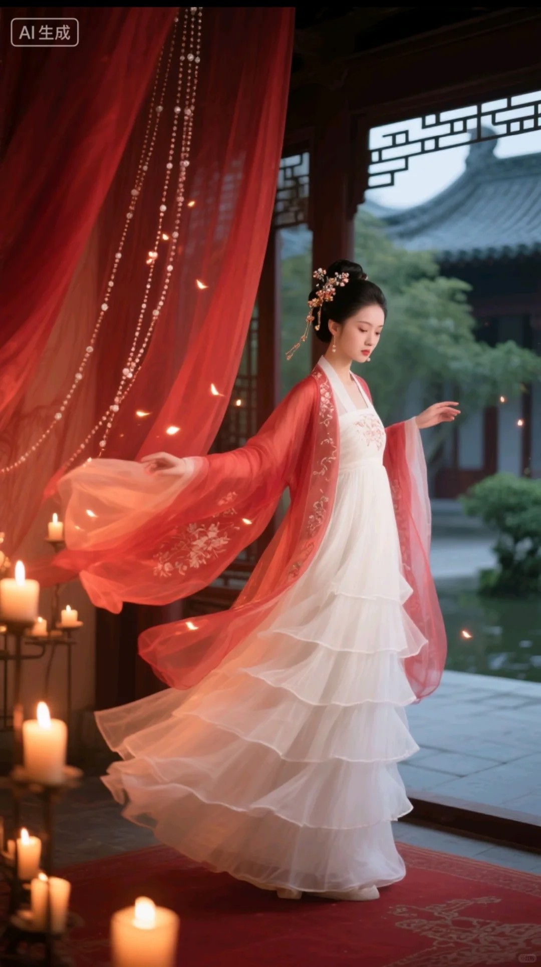 唯美古风小仙女