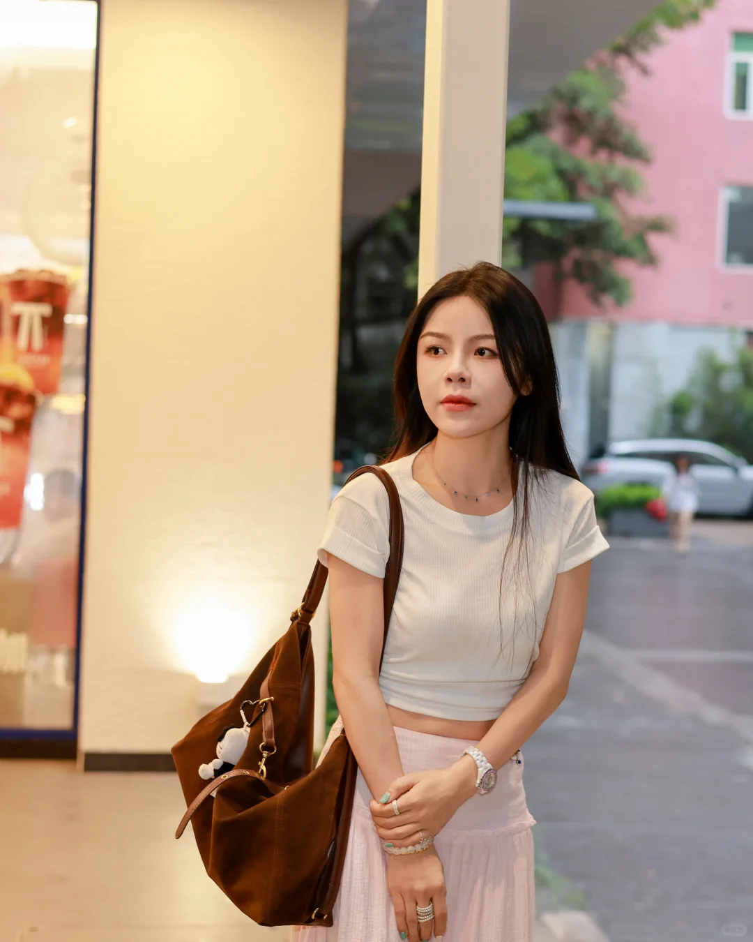 清新淡雅的美女