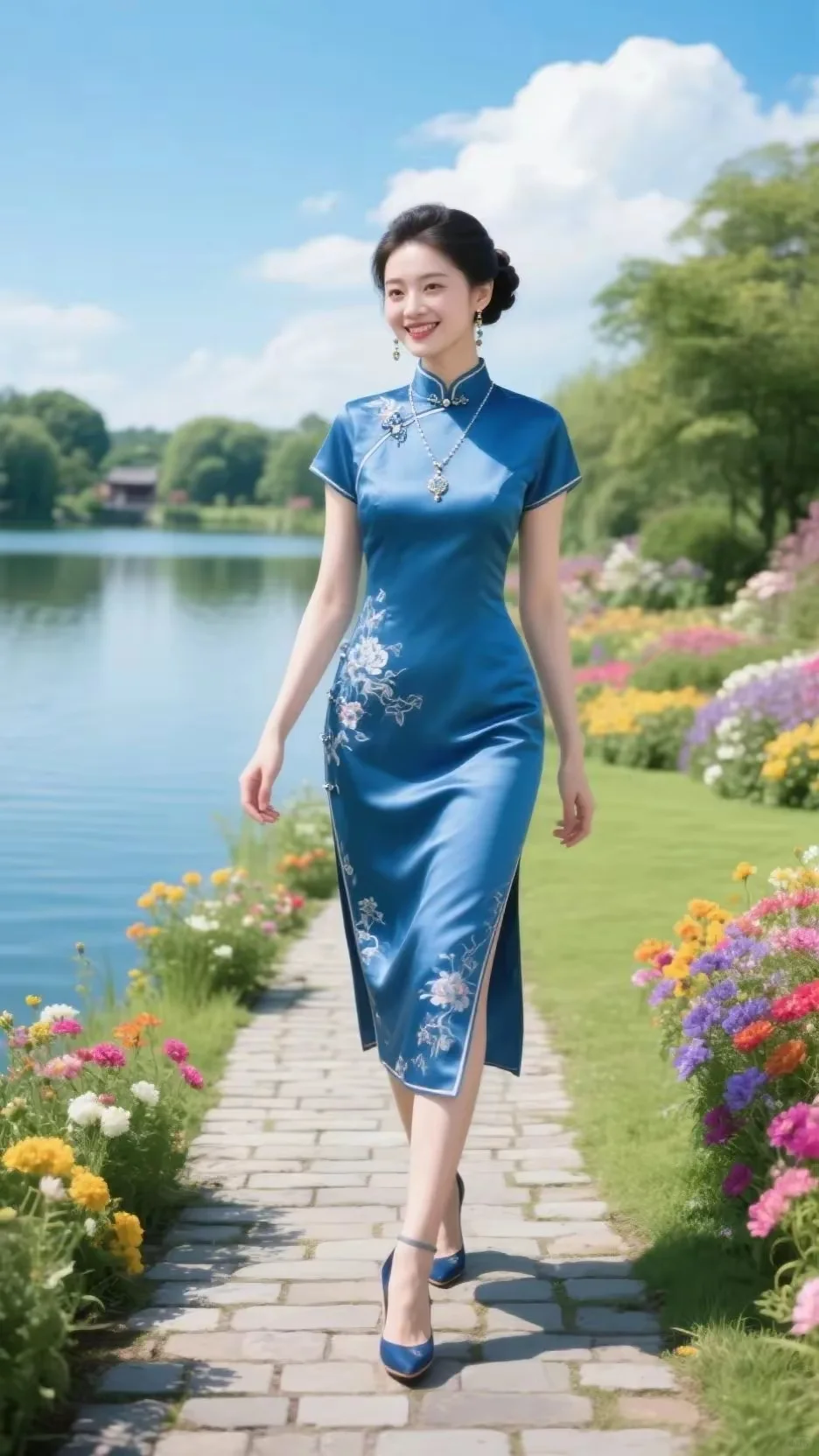 中国旗袍风，东方之韵，尽显古韵流芳