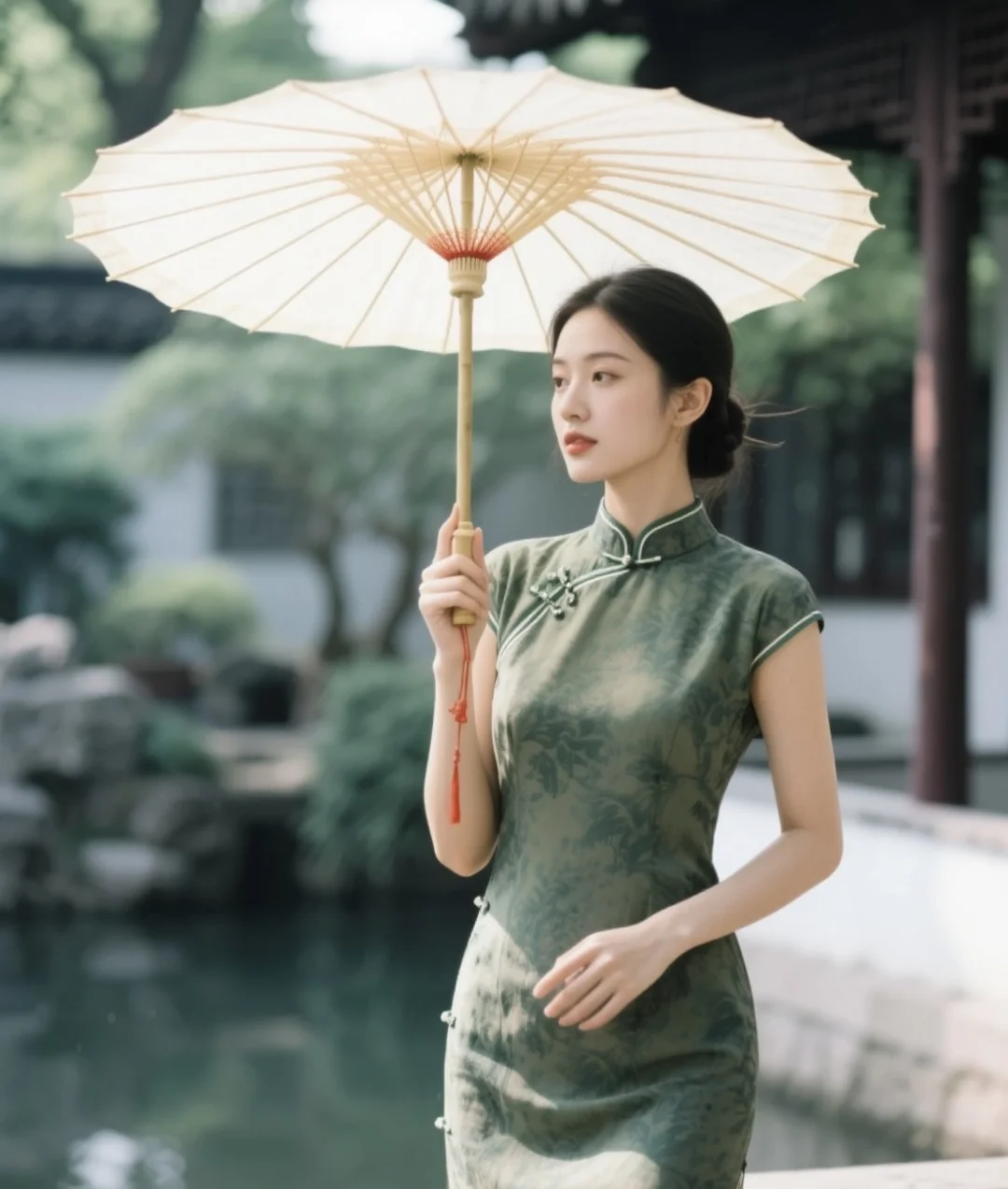 存一些旗袍拍照姿势，快来学！