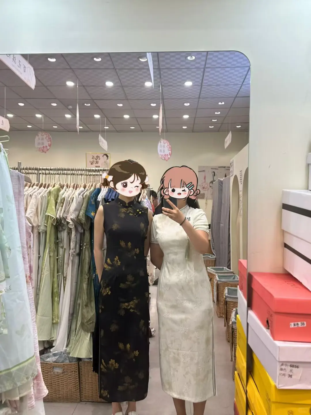 打卡西安旗袍店
